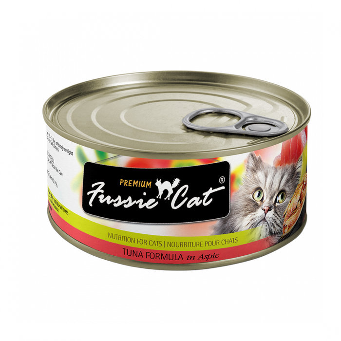 Fussie Cat Premium Grain Free Tuna in Aspic Canned Cat Food