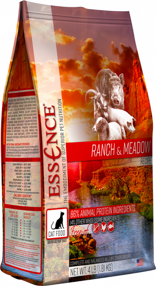 Essence Grain Free Ranch & Meadow Recipe Dry Cat Food