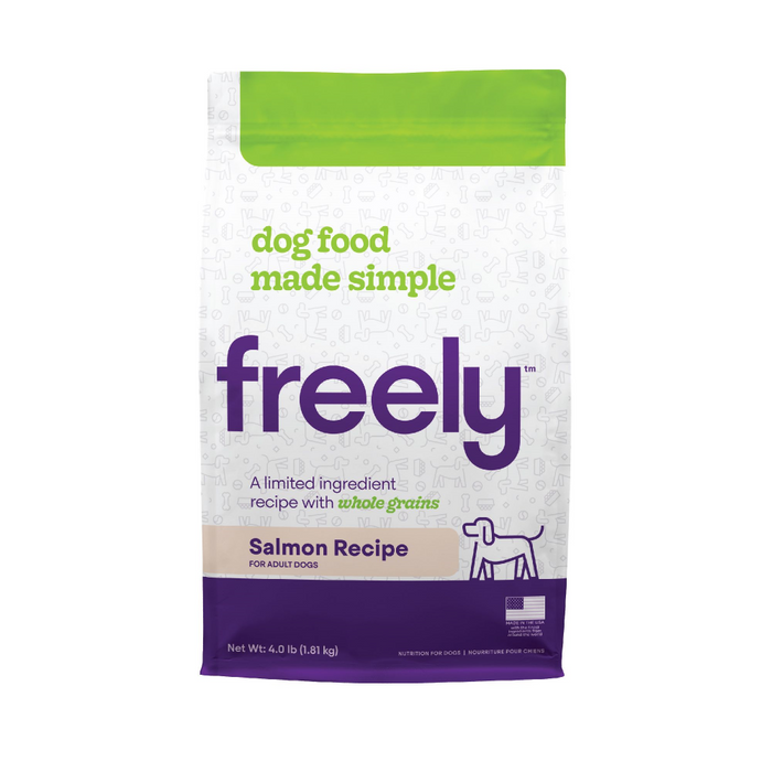 Freely Limited Ingredient Diet Natural Whole Grain Salmon Kibble Adult ...