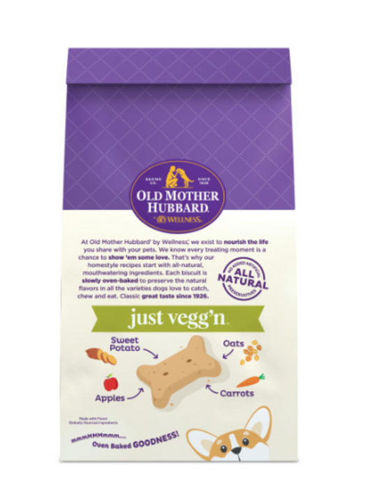 Old Mother Hubbard Crunchy Classic Natural Just VeggN Mini Biscuits Dog Treats