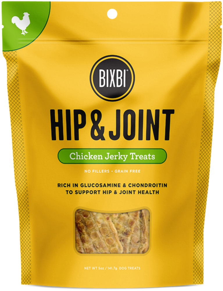 Bixbi Hip & Joint Chicken Breast Jerky Dog Treats