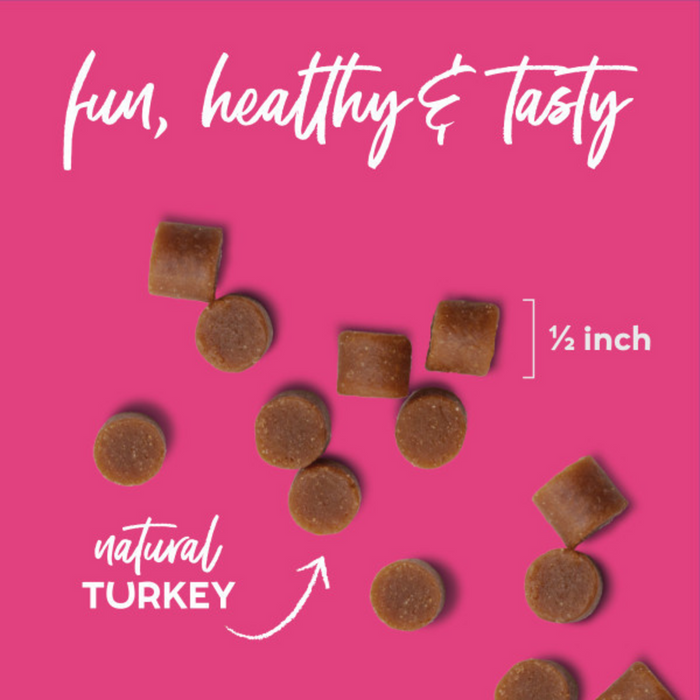 Buddy Biscuits Soft & Chewy Grain Free Turkey and Cheddar Cat Treats