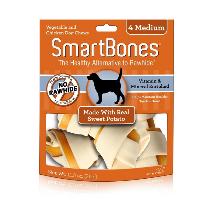 SmartBones Rawhide-Free Sweet Potato Dog Treats