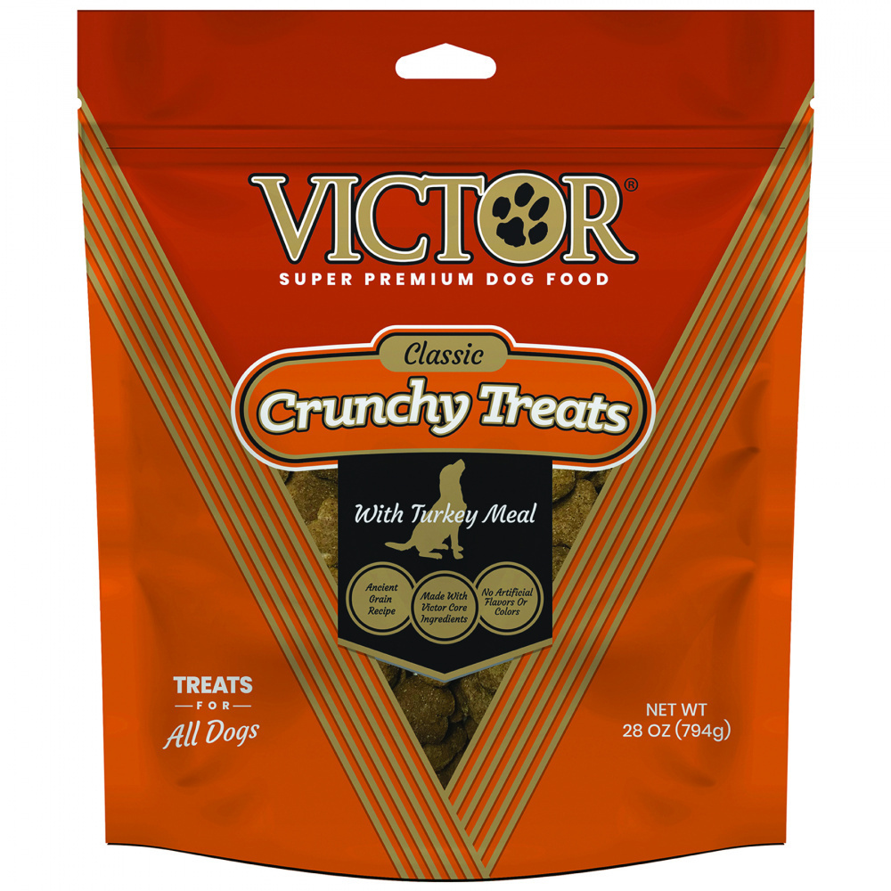 VICTOR Classic Crunchy Treats with Turkey Meal for Dogs