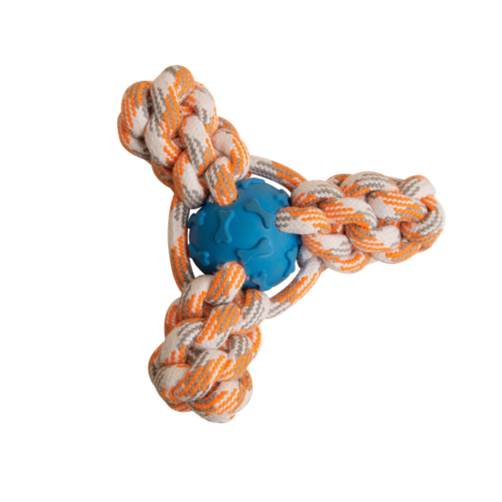 Snugarooz Mini Fling 'N Fun Rope Dog Toy