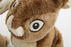 Go Dog Wildlife Rabbit with Chew Guard Technology Durable Plush Squeaker Dog Toy