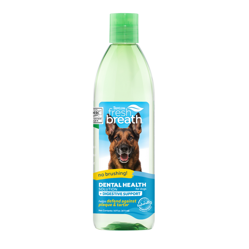 Tropiclean Fresh Breath Water Additive Plus Digestive Support for Dogs