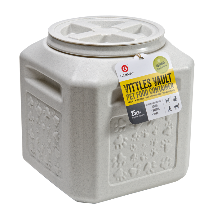 Gamma2 Outback Vittles Vault Plus Pet Food Storage Container