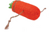 A & E Nibbles Loofah Carrot Small Animal Toy