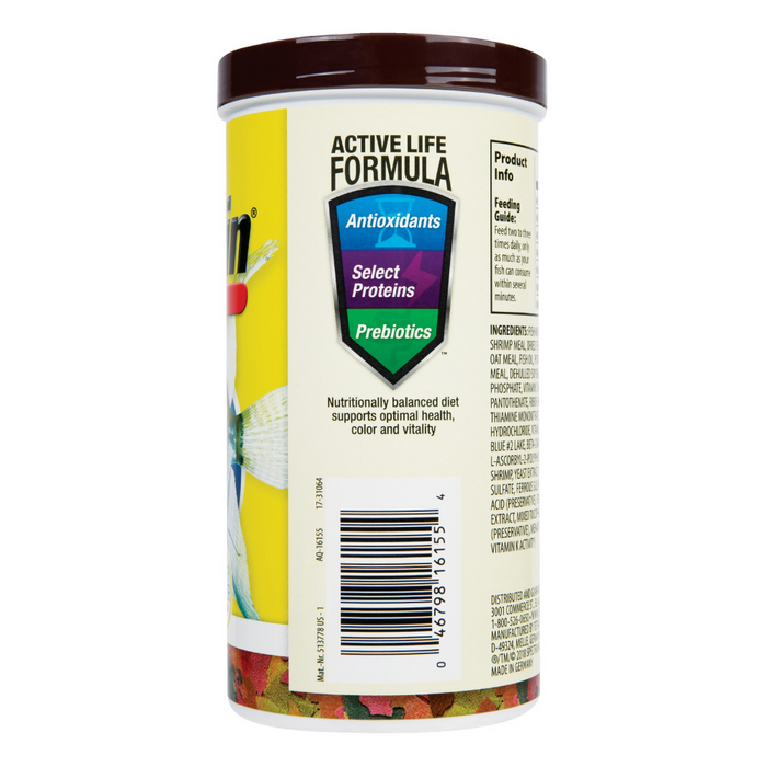 Tetra Min Large Tropical Flakes Fish Food