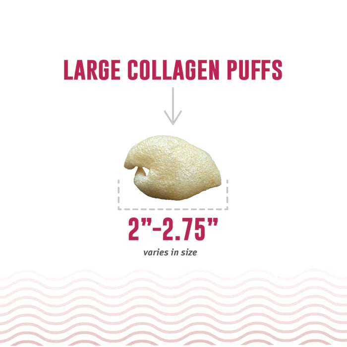 Icelandic Dog Beef Collagen Puffs With Cod Skin