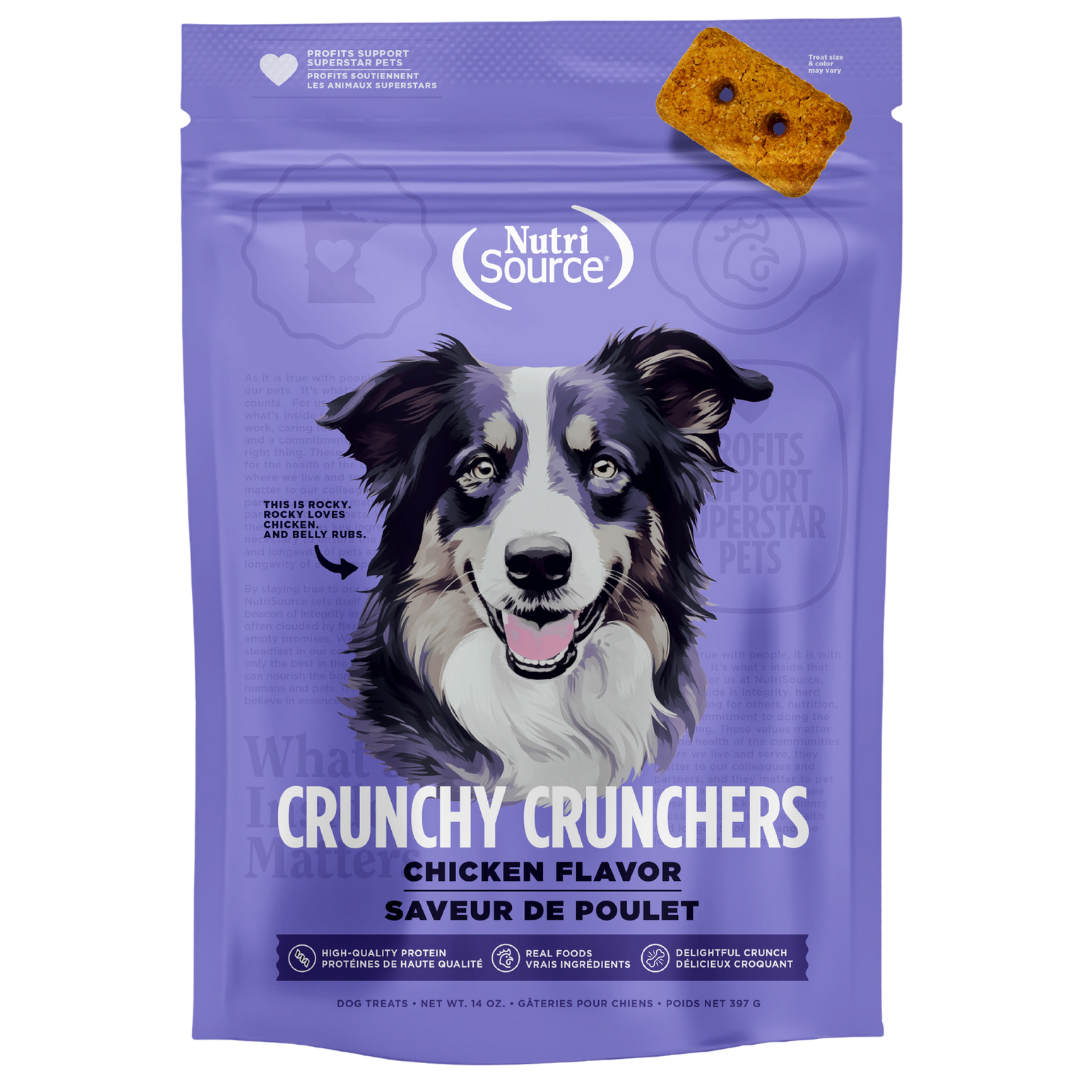 Nutrisource Chicken Crunchy Crunchers 14oz