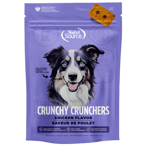 Nutrisource Chicken Crunchy Crunchers 14oz