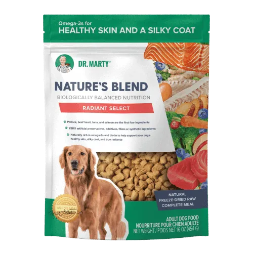 Dr. Marty Natures Blend Freeze Dried Radiant Select Dog Food