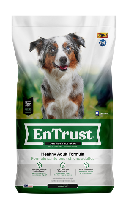 Blue Seal EnTrust Adult Lamb Meal & Rice Dog 6 LB
