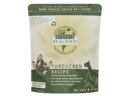 Steve's Real Food Freeze-Dried Raw Turducken Nuggets – 1.25 lb