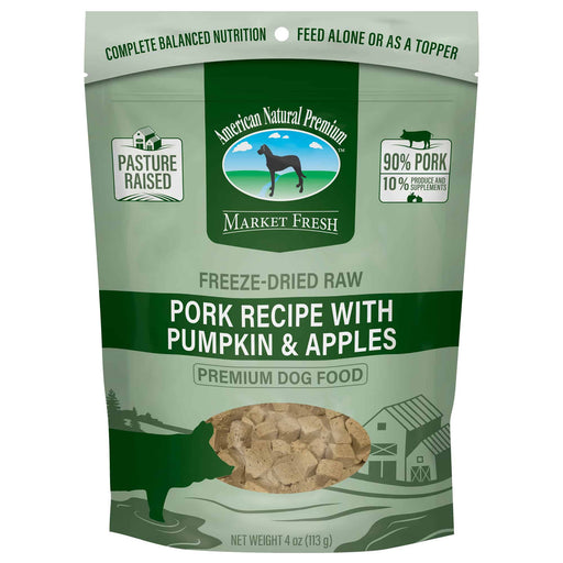 American Natural Premium Freeze-Dried Raw Pork Recipe With Pumpkin & Apples