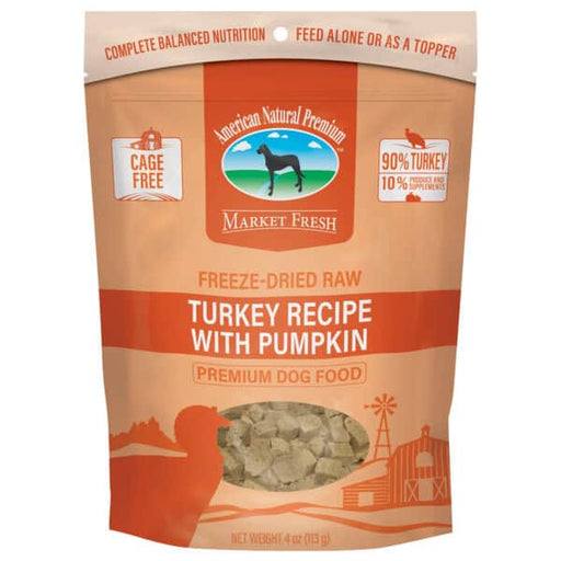 American Natural Premium Freeze-Dried Raw Turkey with Pumpkin