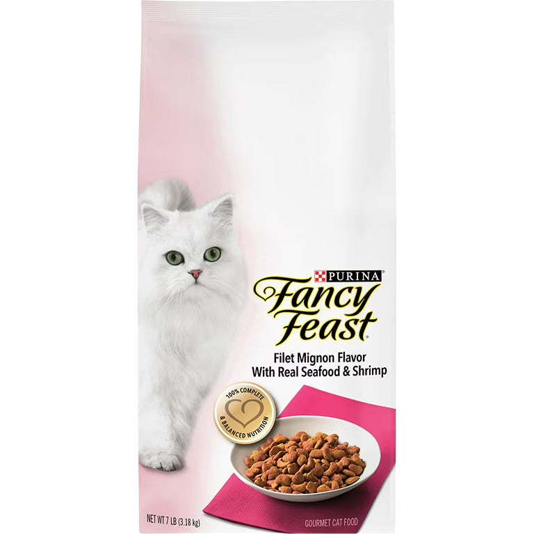 Fancy Feast Filet Mignon Dry Cat Food 7 lb Bag