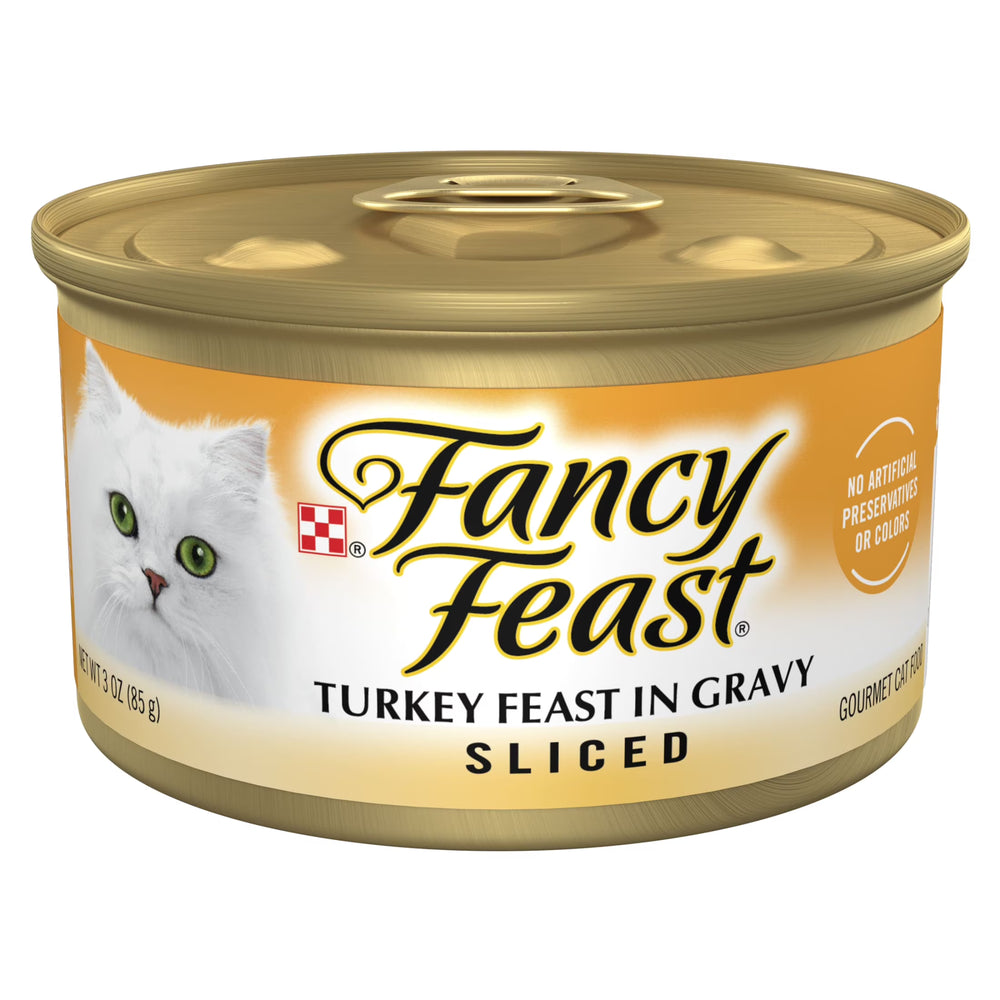 Fancy Feast Sliced Turkey Feast Wet Cat Food