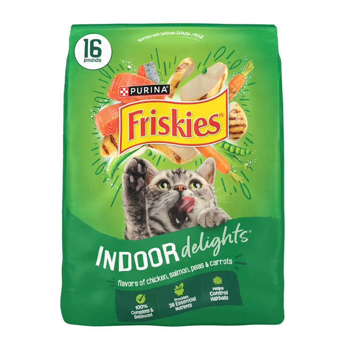 Purina Friskies Indoor Delights Dry Cat Food