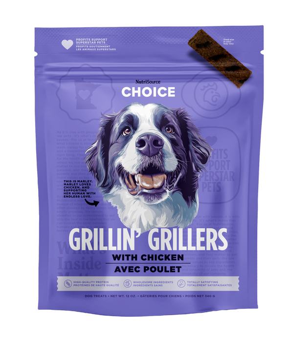 Nutrisource Chicken Grillin' Grillers 12oz