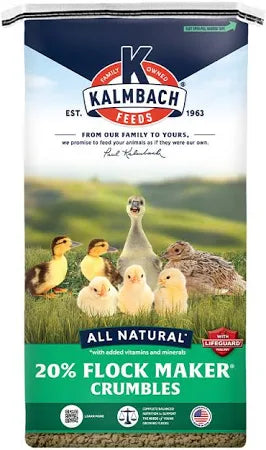 Kalmbach All Flock Maker Crumble 20% 50 Lb Bag