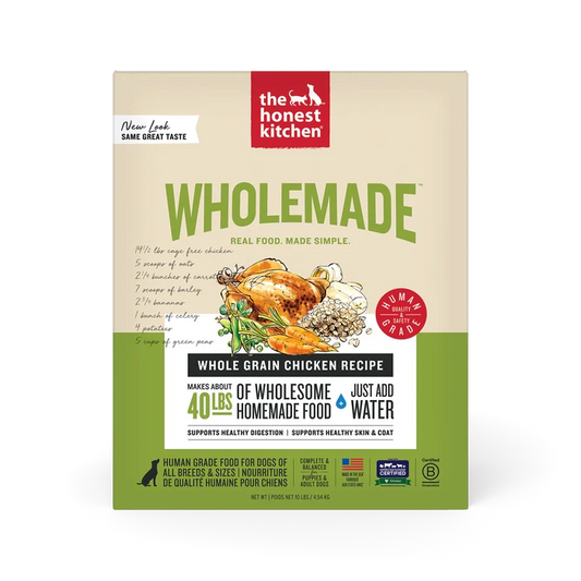 The Honest Kitchen Human Grade Wholemade Whole Grain Chicken Dehydrated Dog Food