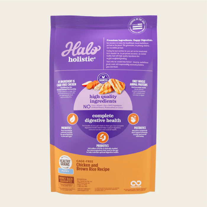 Halo Puppy Holistic Chicken & Chicken Liver Recipe Dry Dog Food