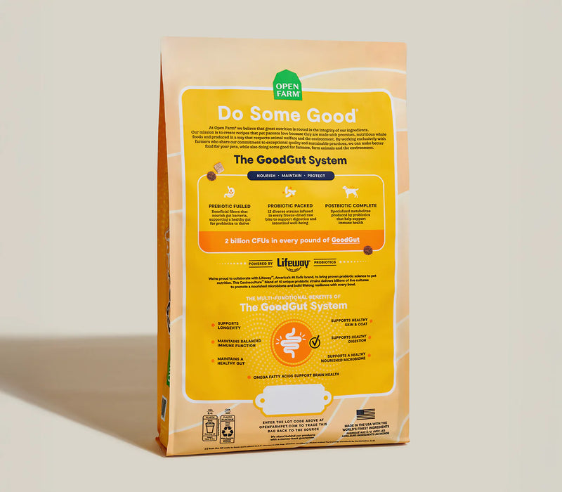 Open Farm GoodGut Harvest Chicken Dog Kibble