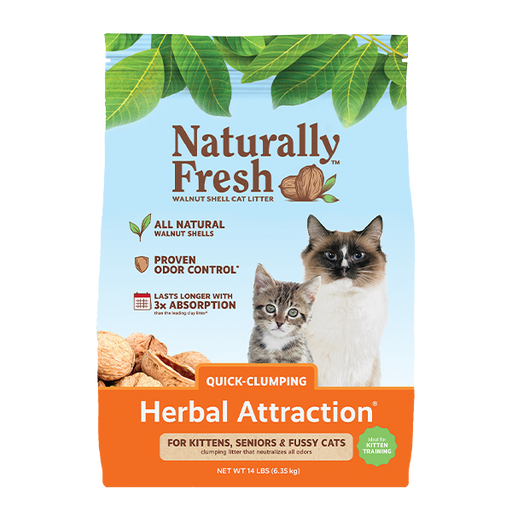 Naturally Fresh Herbal Attraction® Cat Litter Naturally Calming Quick-Clumping Formula 14 Lb Bag