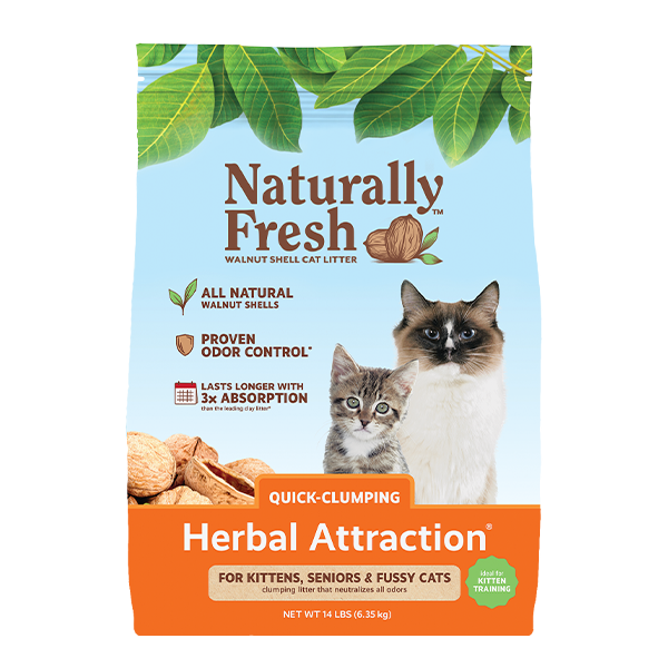 Naturally Fresh Herbal Attraction® Cat Litter Naturally Calming Quick-Clumping Formula 14 Lb Bag