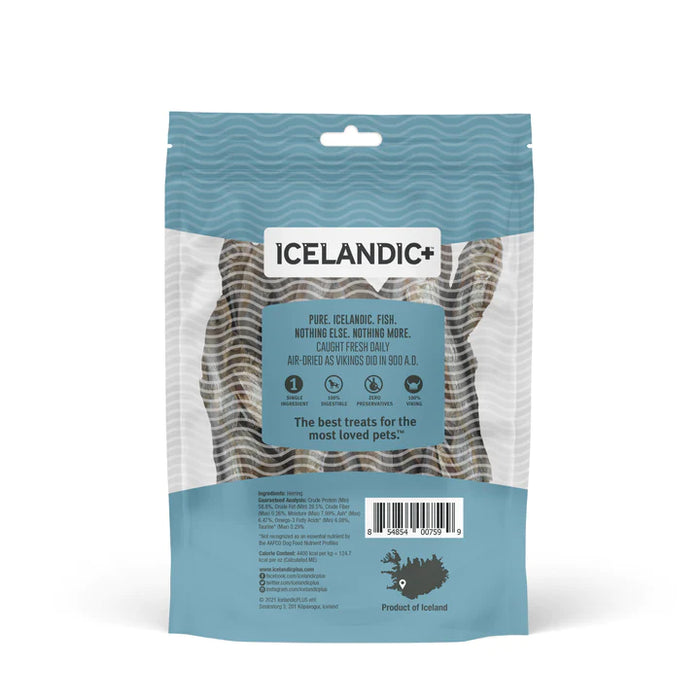 Icelandic Whole Herring Fish Cat Treats 1.5oz