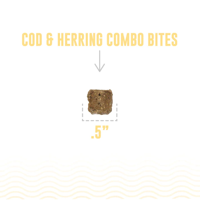 Icelandic Cod & Herring Combo Bites 3.0oz