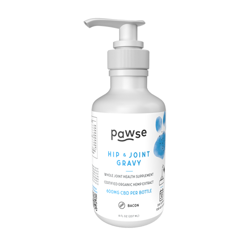 Pawse Hip & Joint Gravy - 600 MG Organic CBD - Joint Health Supplement - For All Dogs