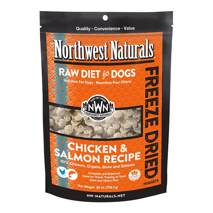 Northwest Naturals Freeze-Dried Chicken & Salmon Nuggets Dog