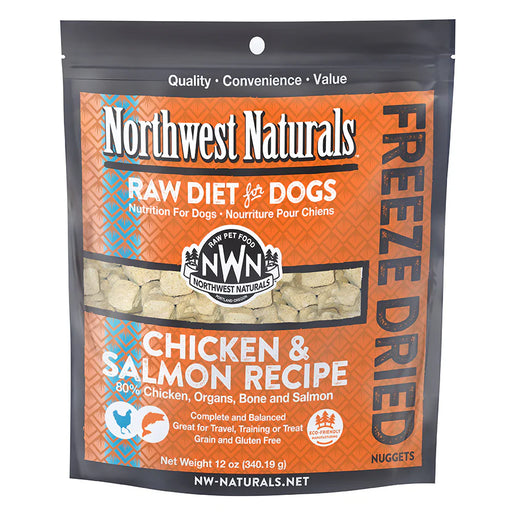 Northwest Naturals Freeze-Dried Chicken & Salmon Nuggets Dog