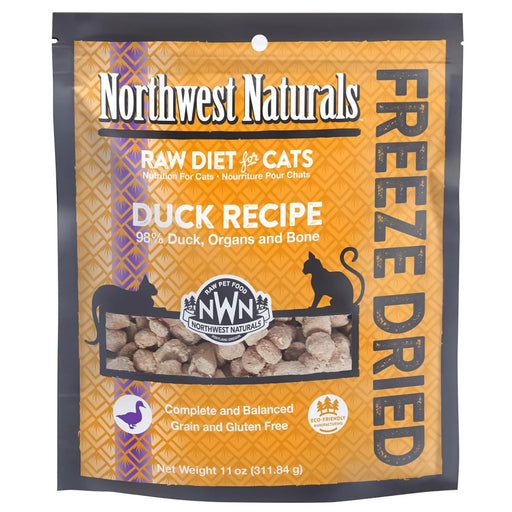 Northwest Naturals Freeze Dried Cat Nibbles – Duck Recipe 11 oz