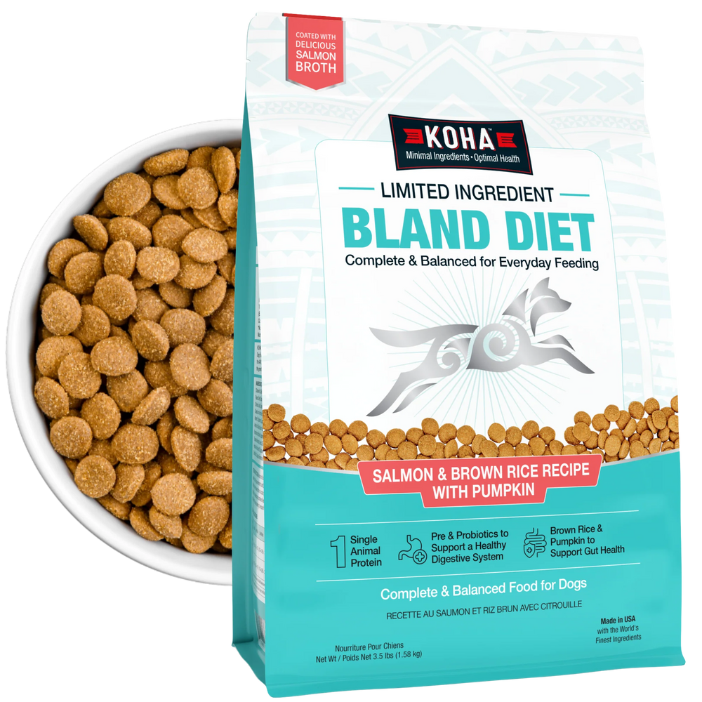 KOHA Limited Ingredient Bland Diet Salmon & Brown Rice Dog Food