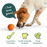 Woof Flyball 2-in-1 Fetch Ball & Puzzle Toy