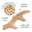 Woof HonestChew Antler - Plant-Based Dog Chew Toy