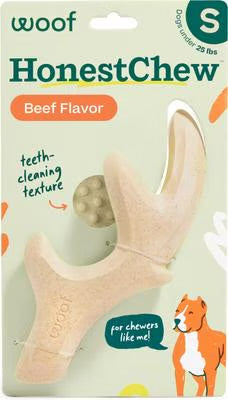 Woof HonestChew Antler - Plant-Based Dog Chew Toy