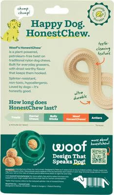 Woof HonestChew Infinity - Plant-Based Dog Chew Toy