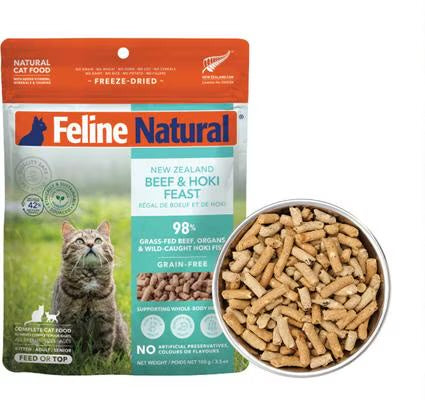 Feline Natural Beef & Hoki Feast Freeze-Dried Cat Food