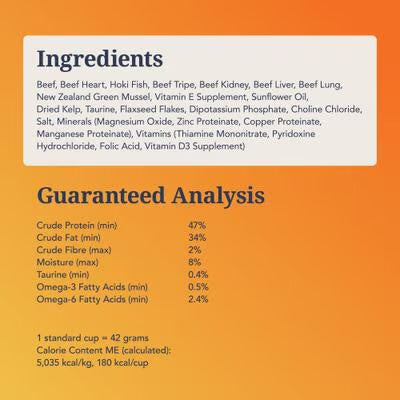 Feline Natural Beef & Hoki Feast Freeze-Dried Cat Food