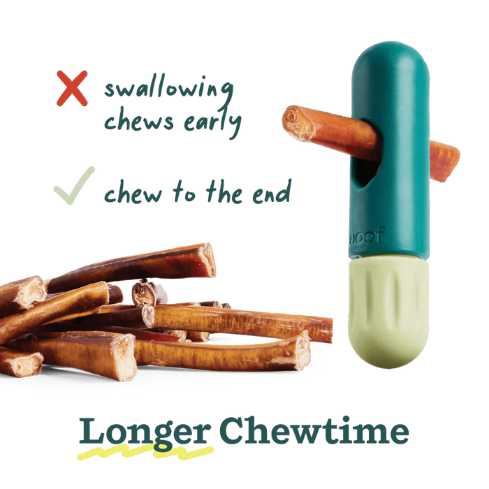 Woof BullySafe - Bully Stick Holder for Safer Dog Chewing