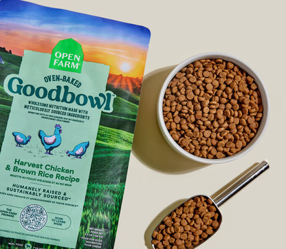 Open Farm Goodbowl Harvest Chicken & Brown Rice Dog Food