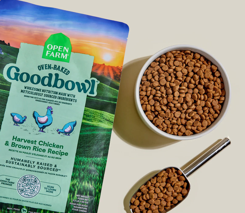 Open Farm Goodbowl Harvest Chicken & Brown Rice Dog Food