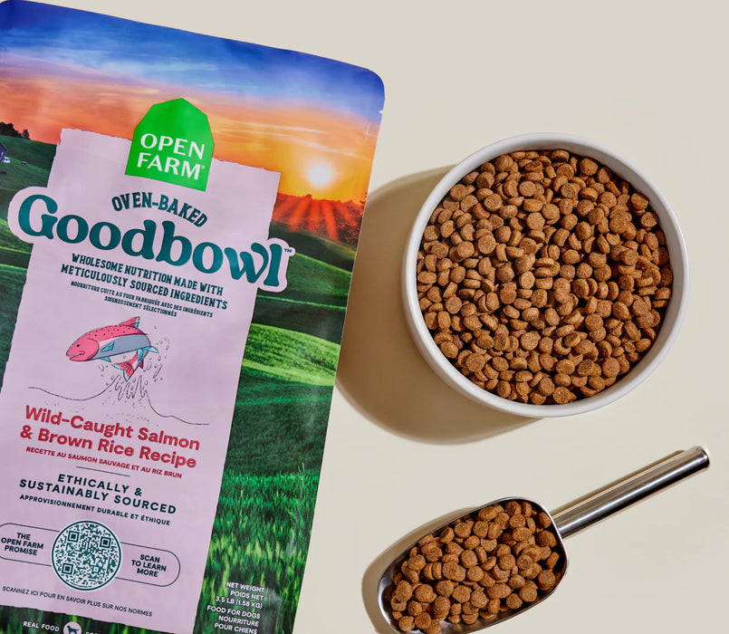 Open Farm Goodbowl Wild-Caught Salmon & Brown Rice Dog Food