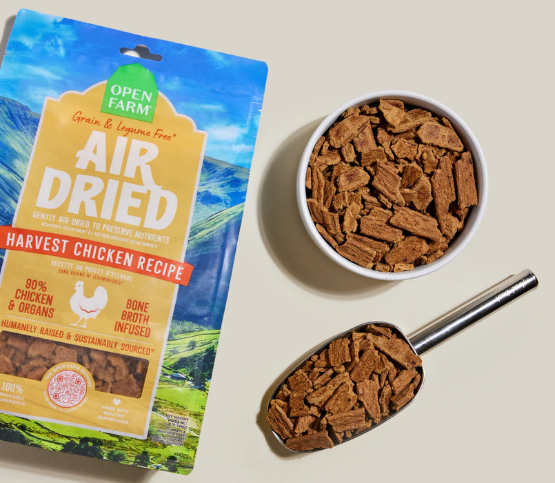 Open Farm Air Dried Harvest Chicken Dog Food